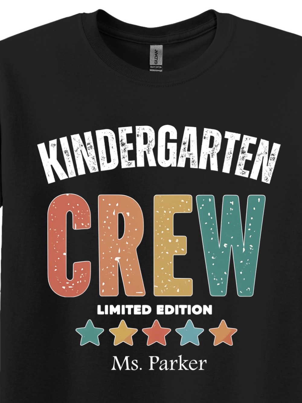 Kindergarten Crew Tee - ALL GRADES AVAILABLE
